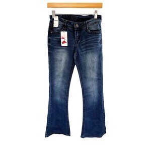 WALLFLOWER Denim Blue Jeans Lycra Stretch Fabric Bootcut NWT sz(5)